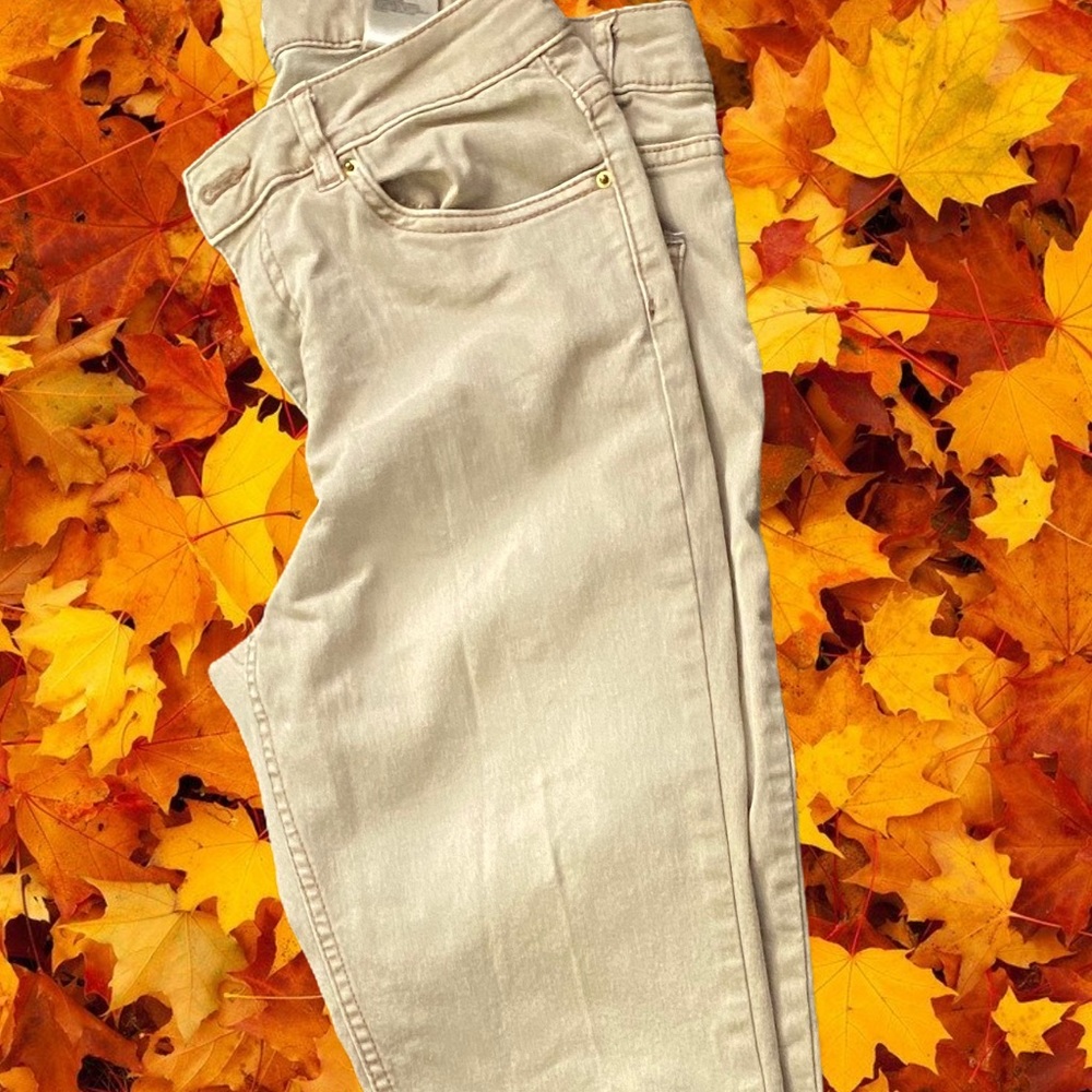Straight leg khakis
